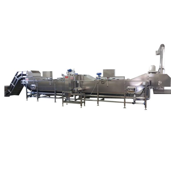 <H6>CUOCITORE LINEARE CONTINUO PER CARCIOFI CON PRE-CUOCITORE</H6> Mod. CLV 20-P